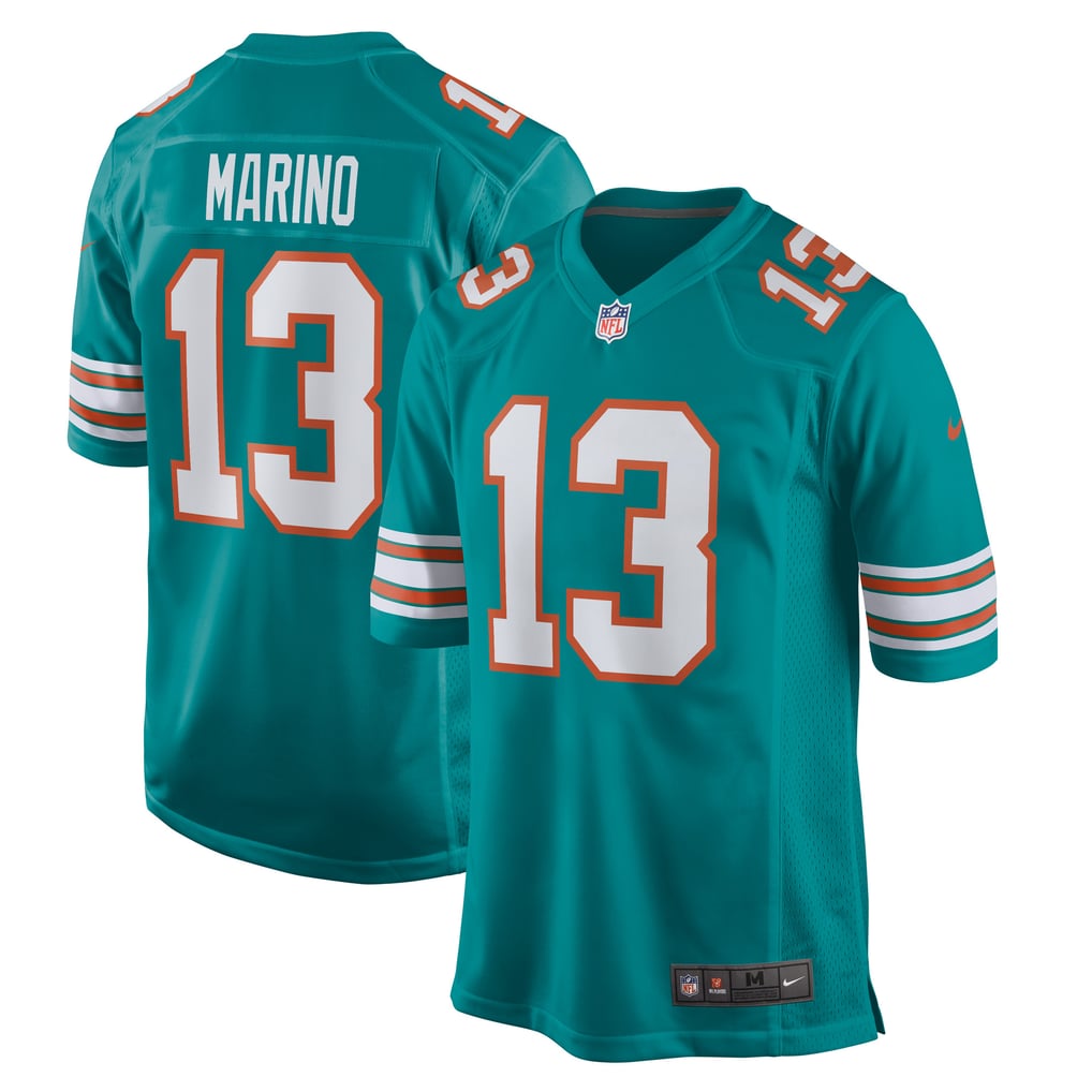 Men's Miami Dolphins Dan Marino Nike Aqua Retired Player Jersey - Image 2
