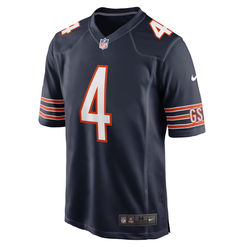 Men's Chicago Bears D'Andre Swift Nike Navy Game Jersey - Image 3