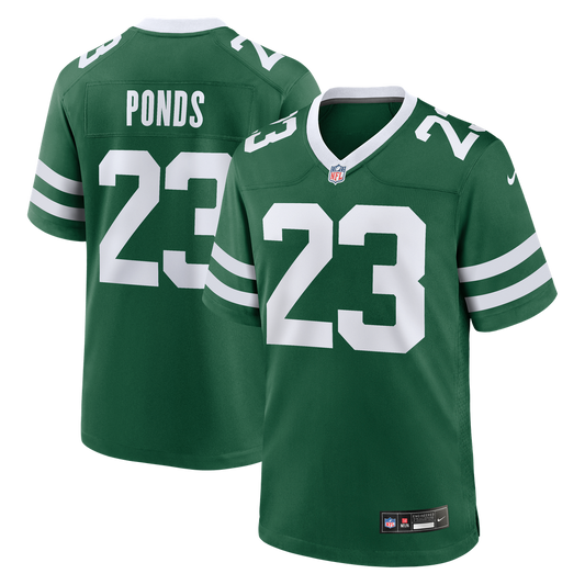 Men's New York Jets D'Angelo Ponds Nike Legacy Green Game Jersey - Image 1
