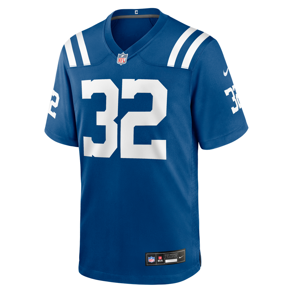 Men's Indianapolis Colts Daniel Scott Nike  Royal Team Game Jersey - Image 3