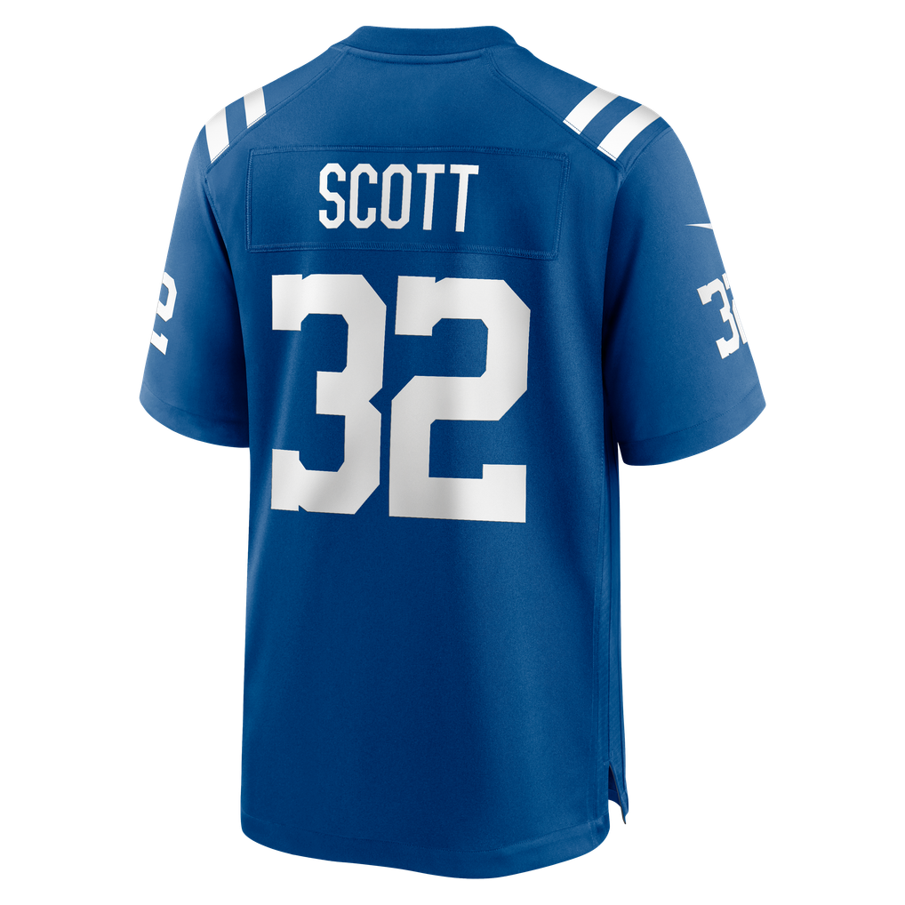 Men's Indianapolis Colts Daniel Scott Nike  Royal Team Game Jersey - Image 4