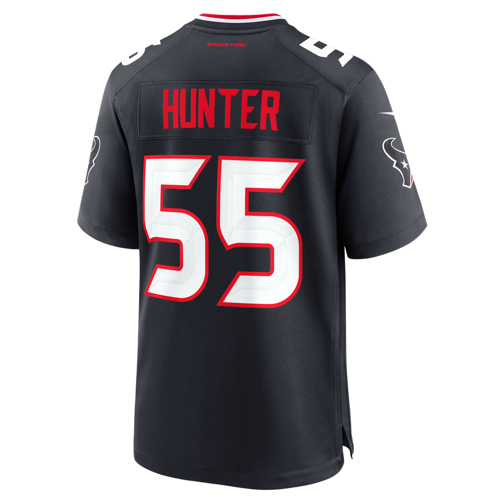Men's Houston Texans Danielle Hunter Nike  Navy Team Game Jersey - Image 4