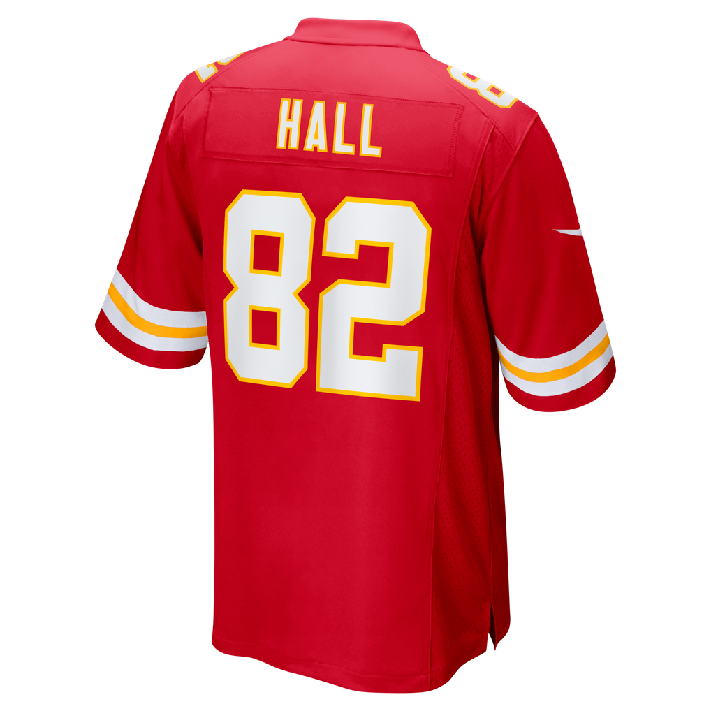 Men's Kansas City Chiefs Dante Hall Nike  Red  Retired Player Game Jersey - Image 4