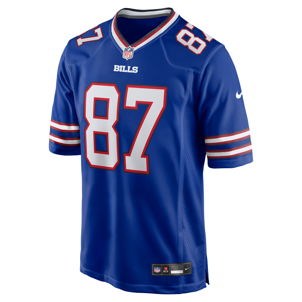 Men's Buffalo Bills Dante Pettis Nike Royal Team Game Jersey - Image 5