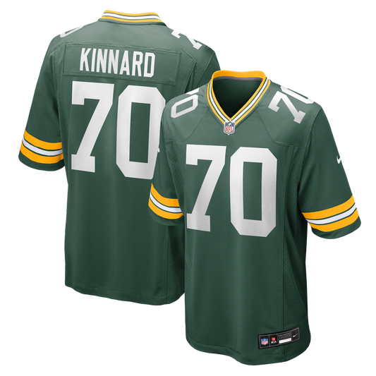Men's Green Bay Packers Darian Kinnard Nike  Green Team Game Jersey - Image 1