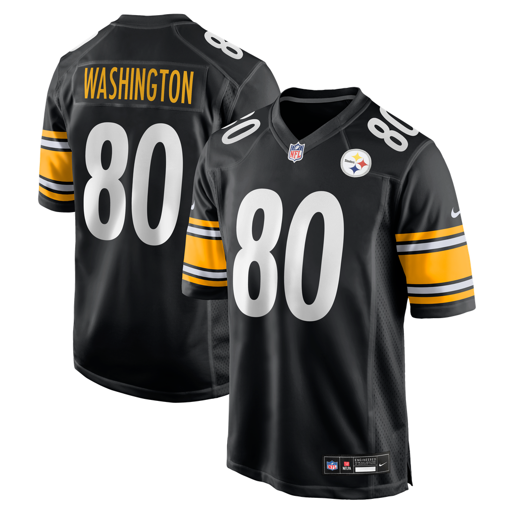 Men's Pittsburgh Steelers Darnell Washington Nike  Black  Game Jersey - Image 1