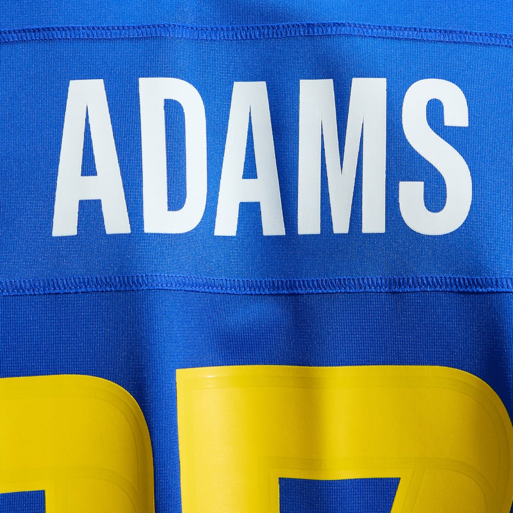 Men's Los Angeles Rams Davante Adams Nike Royal Team Game Player Jersey - Image 12