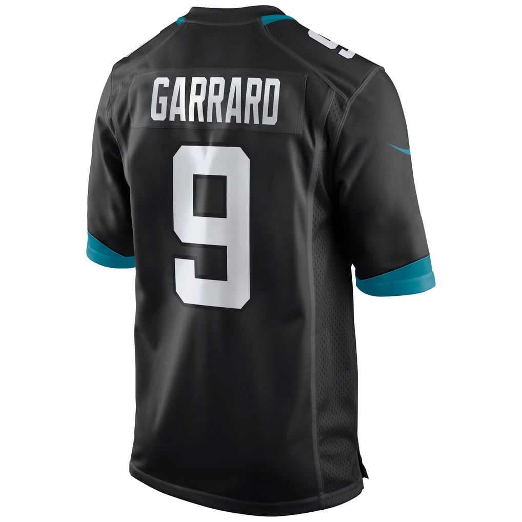 Men's Jacksonville Jaguars David Garrard Nike Black Retired Player Alternate Game Jersey - Image 4