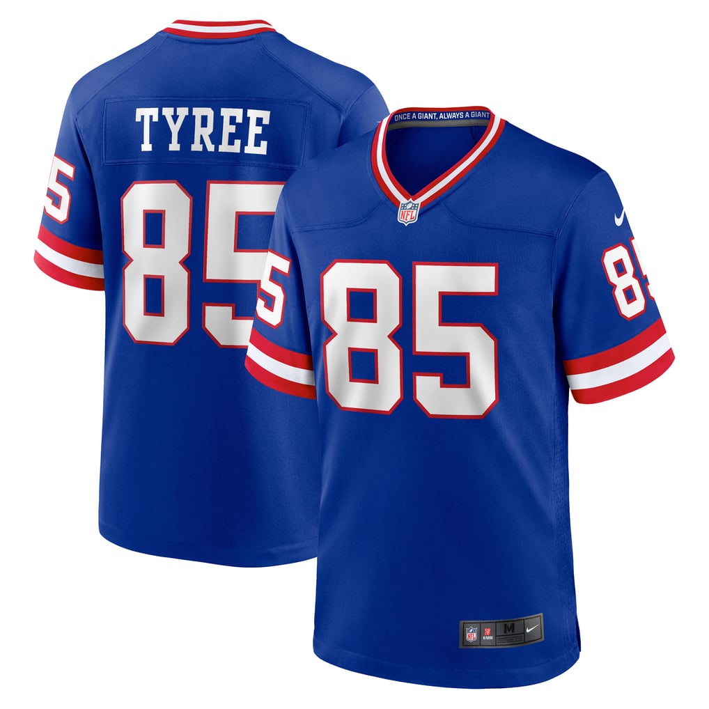 Men's New York Giants David Tyree Nike Royal Retired Player Alternate Game Jersey - Image 1