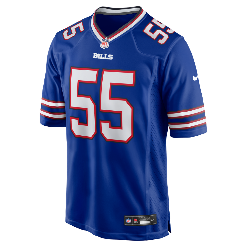 Men's Buffalo Bills David Ugwoegbu Nike  Royal Game Jersey - Image 3