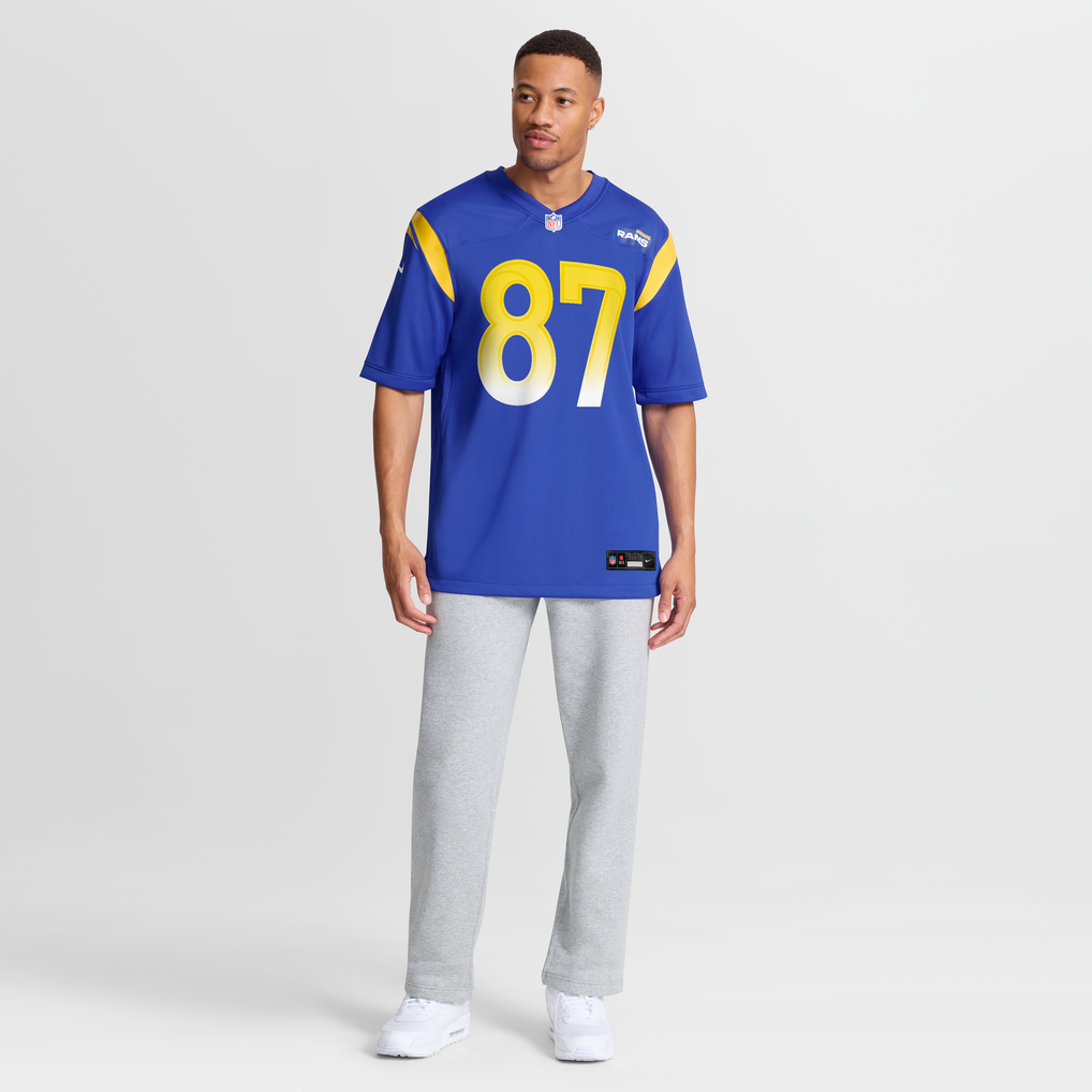 Men's Los Angeles Rams Davis Allen Nike Royal Home Game Jersey - Image 8