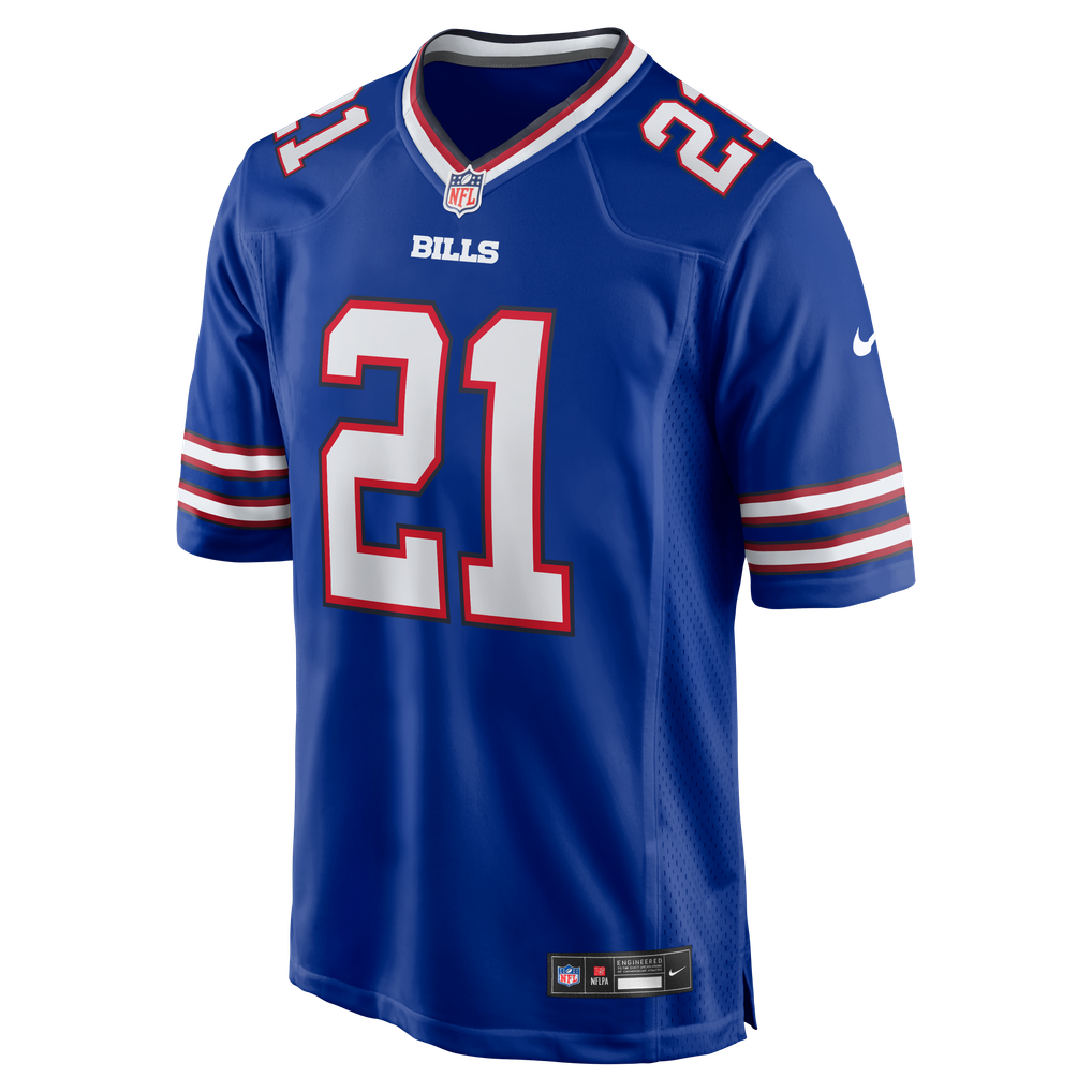 Men's Buffalo Bills Davison Igbinosun Nike Royal Team Game Jersey - Image 5
