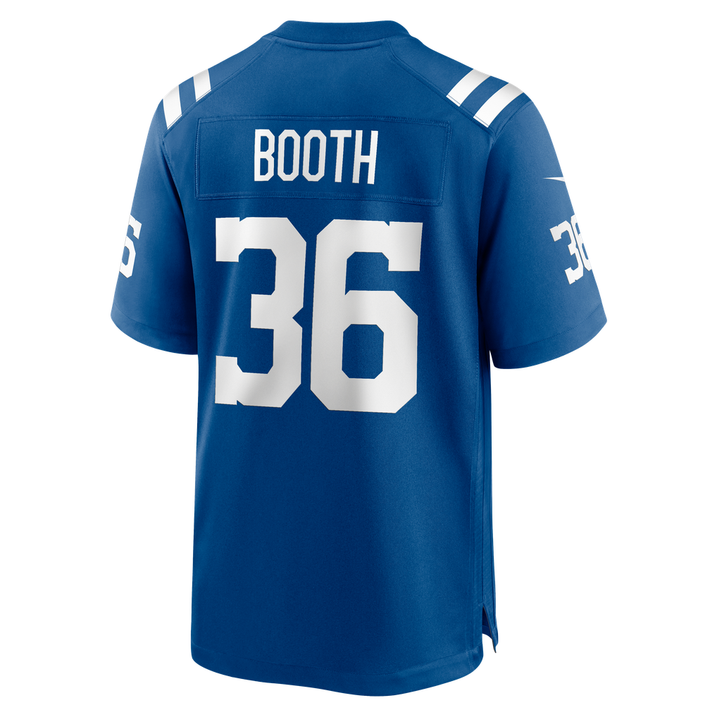 Men's Indianapolis Colts Davon Booth Nike Royal Team Game Jersey - Image 6