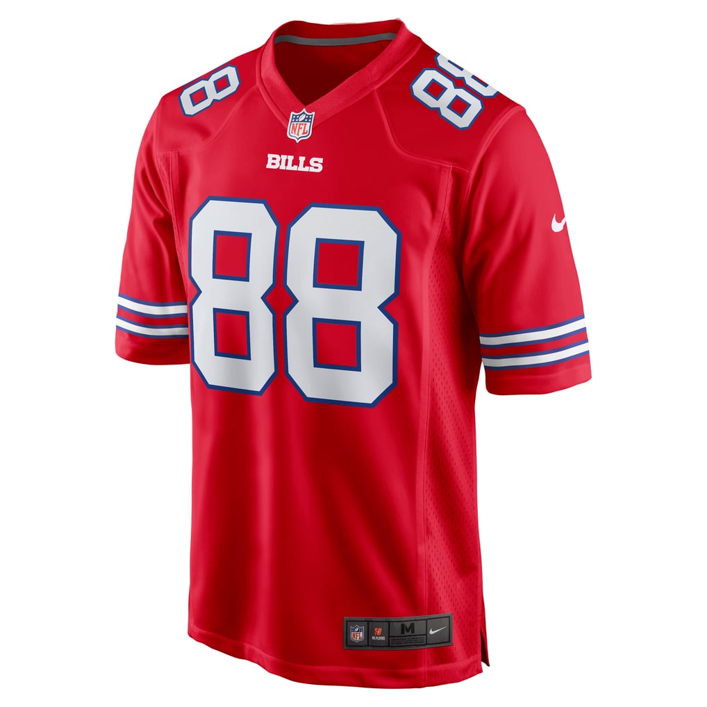 Men's Buffalo Bills Dawson Knox Nike Red Alternate Game Jersey - Image 3