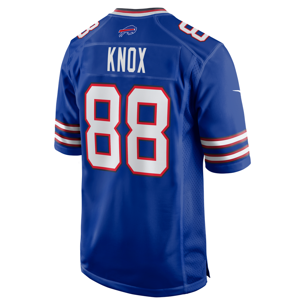 Men's Buffalo Bills Dawson Knox Nike Royal Game Jersey - Image 4