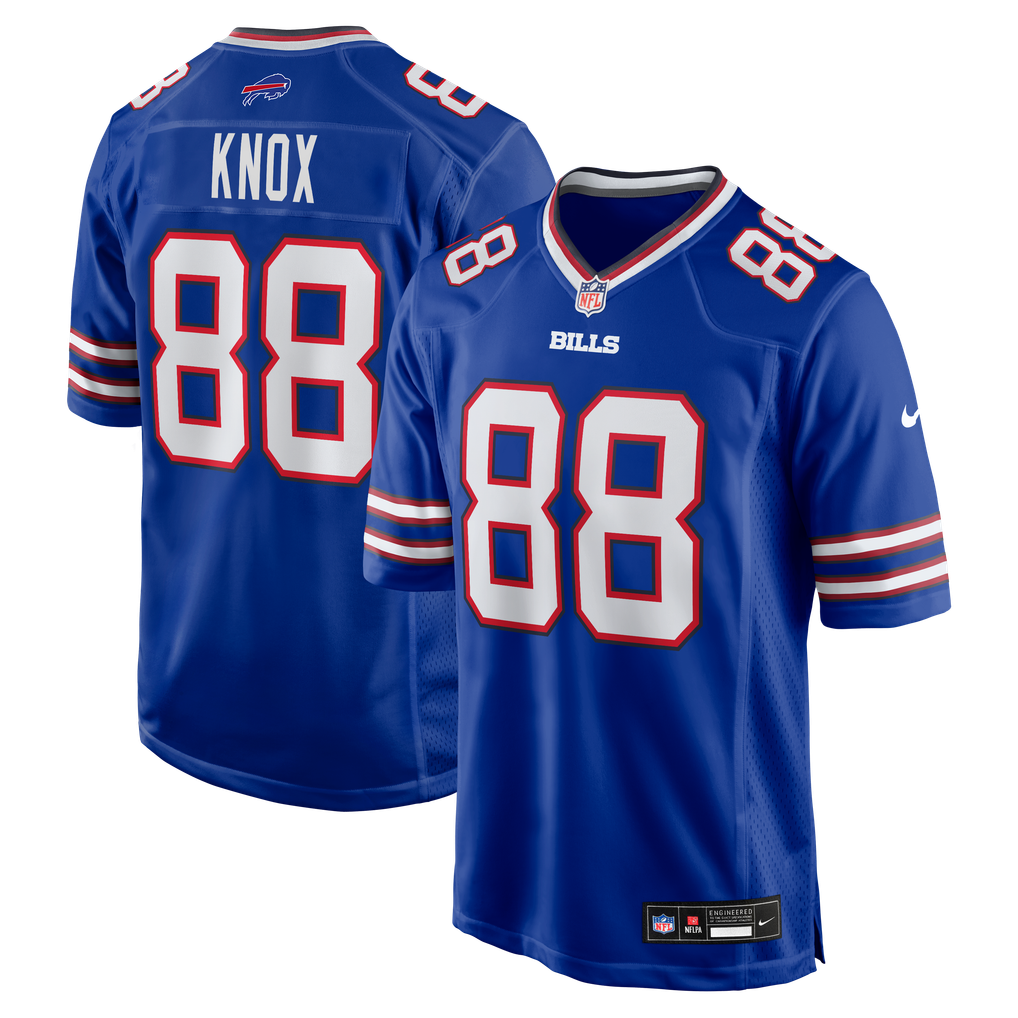 Men's Buffalo Bills Dawson Knox Nike Royal Game Player Jersey - Image 2