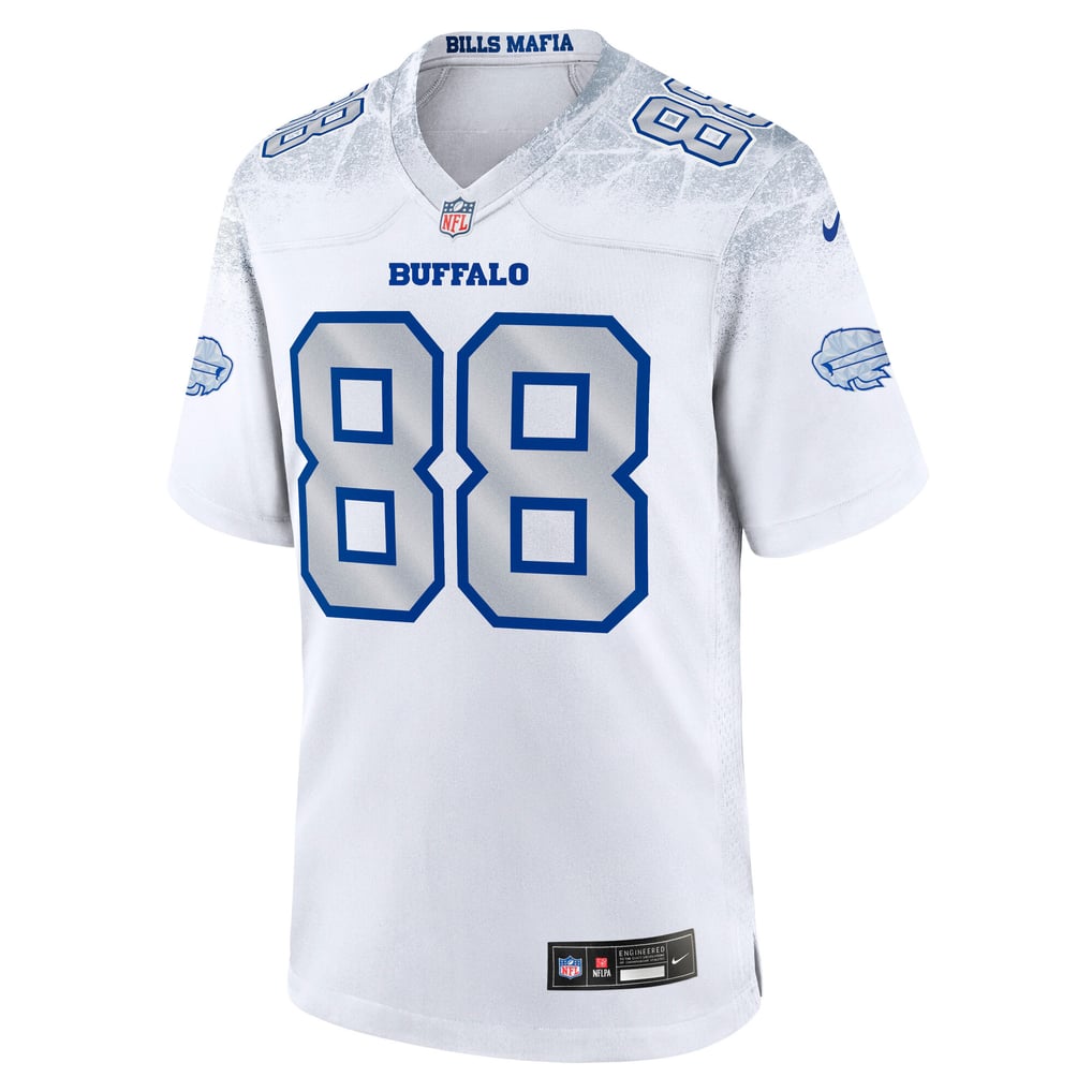 Men's Buffalo Bills Dawson Knox Nike White Rivalries Collection Game Jersey - Image 3