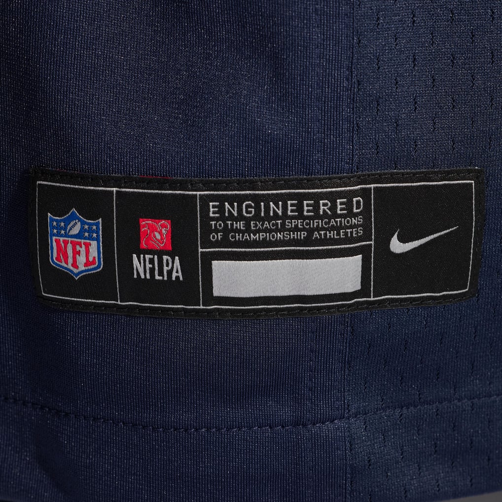 Men's Chicago Bears Dayo Odeyingbo Nike Navy Team Game Jersey - Image 7