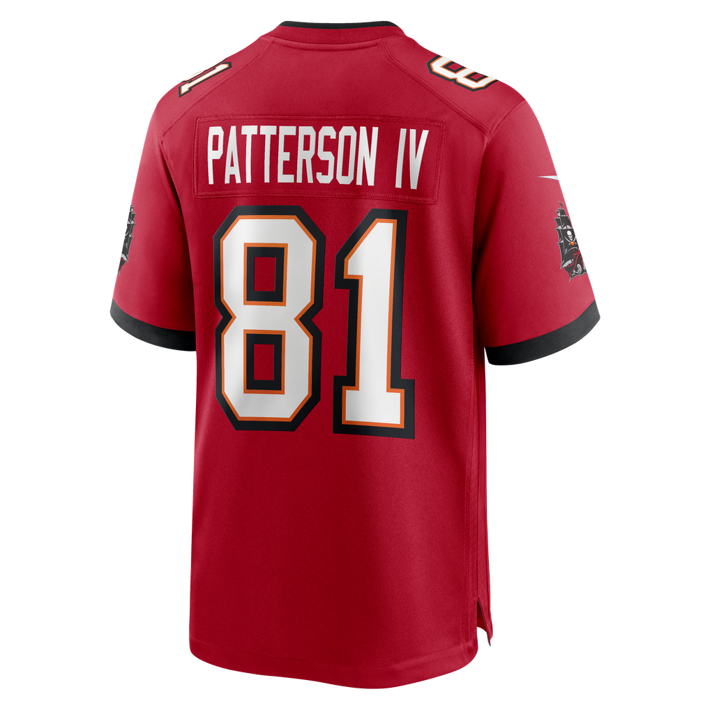 Men's Tampa Bay Buccaneers Dean Patterson IV Nike Red Team Game Jersey - Image 6