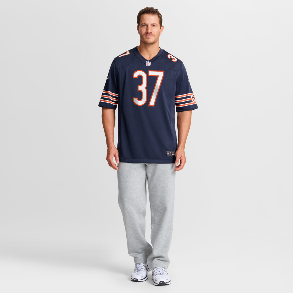 Men's Chicago Bears Deantre Prince Nike Navy Team Game Jersey - Image 3