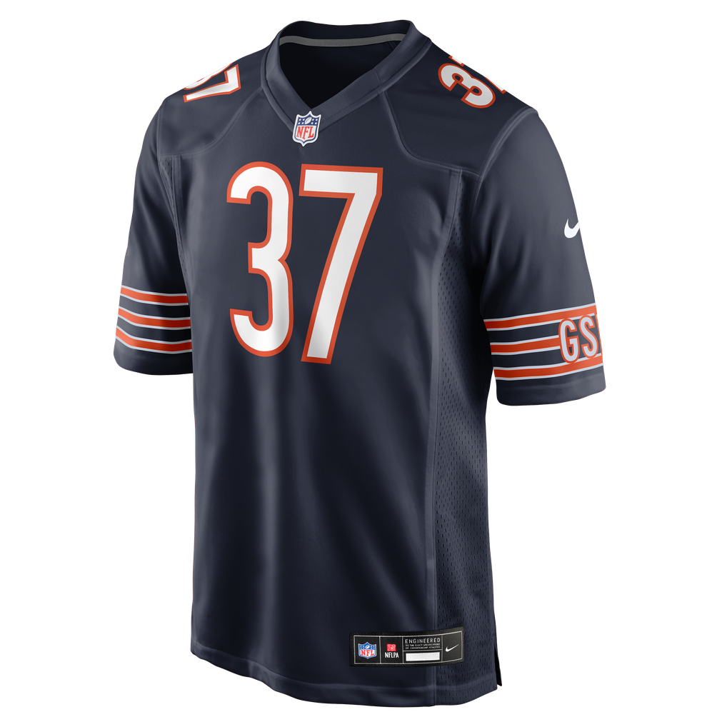 Men's Chicago Bears Deantre Prince Nike Navy Team Game Jersey - Image 5