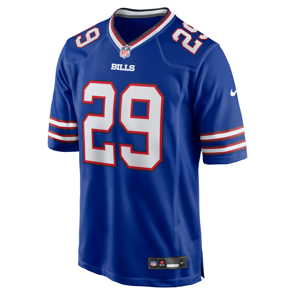 Men's Buffalo Bills Dee Delaney Nike  Royal Game Jersey - Image 3