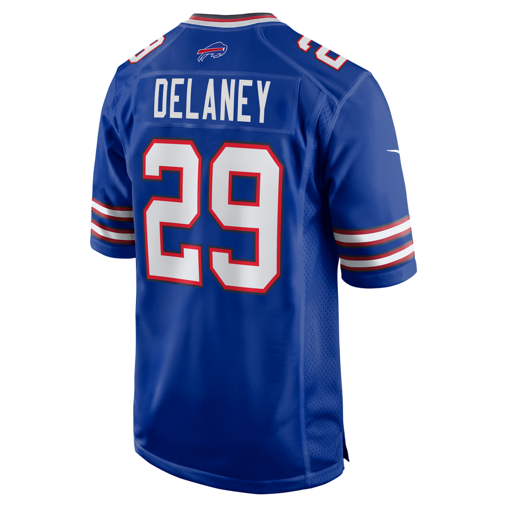 Men's Buffalo Bills Dee Delaney Nike  Royal Game Jersey - Image 4
