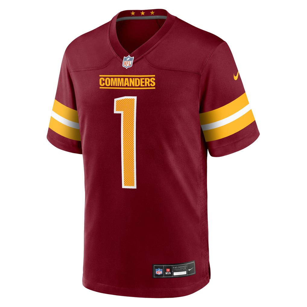 Men's Washington Commanders Deebo Samuel Sr Nike Burgundy Game Player Jersey - Image 3
