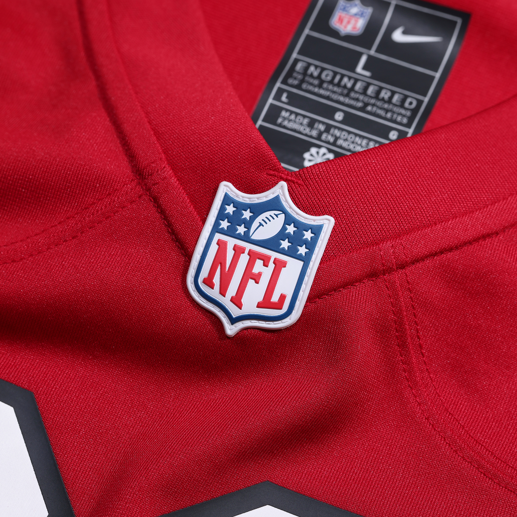 Men's San Francisco 49ers Deebo Samuel Sr Nike Scarlet Alternate Game Jersey - Image 5