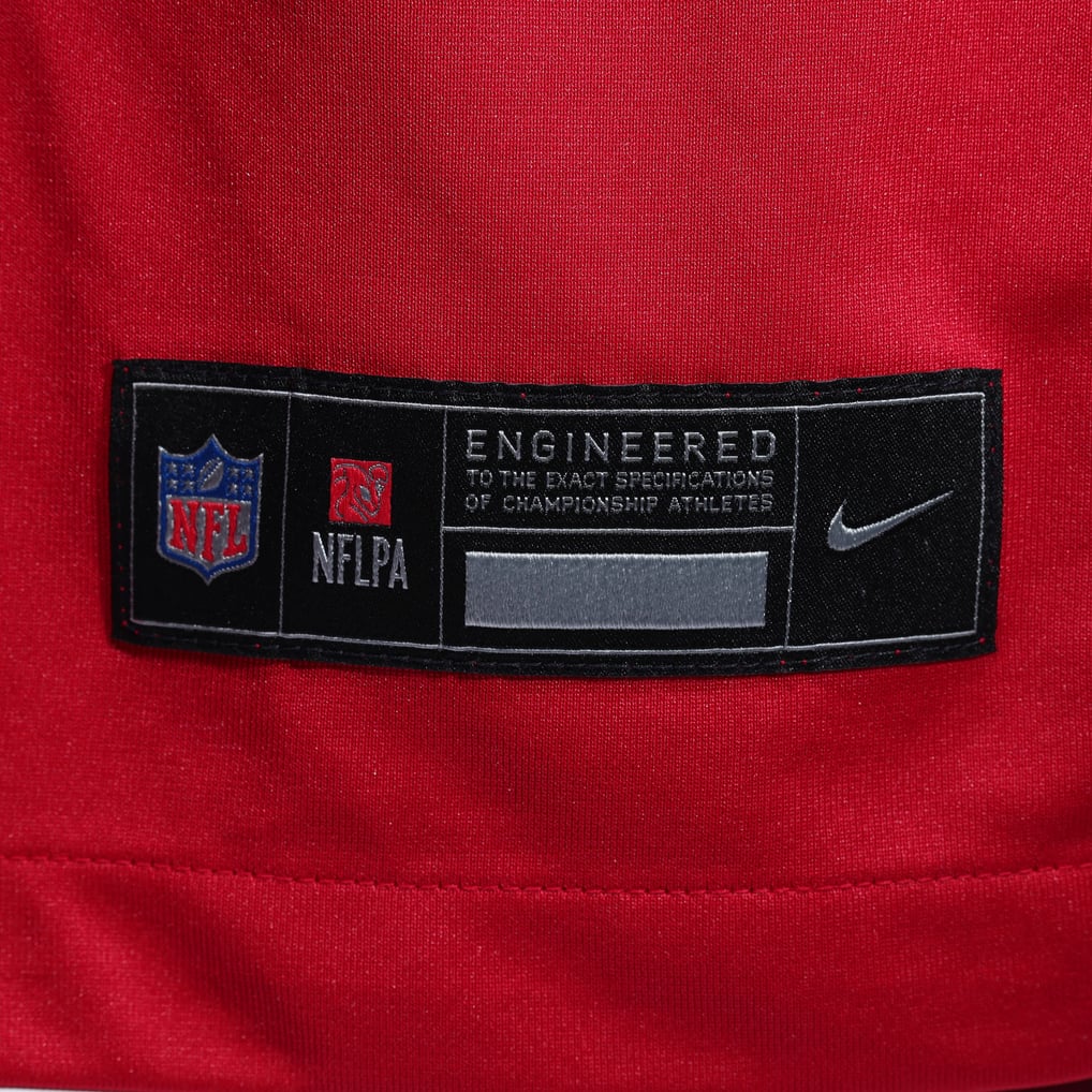 Men's San Francisco 49ers Deebo Samuel Sr Nike Scarlet Team Game Jersey - Image 9