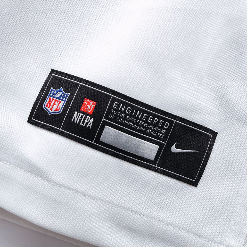 Men's Washington Commanders Deebo Samuel Sr Nike White Game Super Bowl Era Jersey - Image 5
