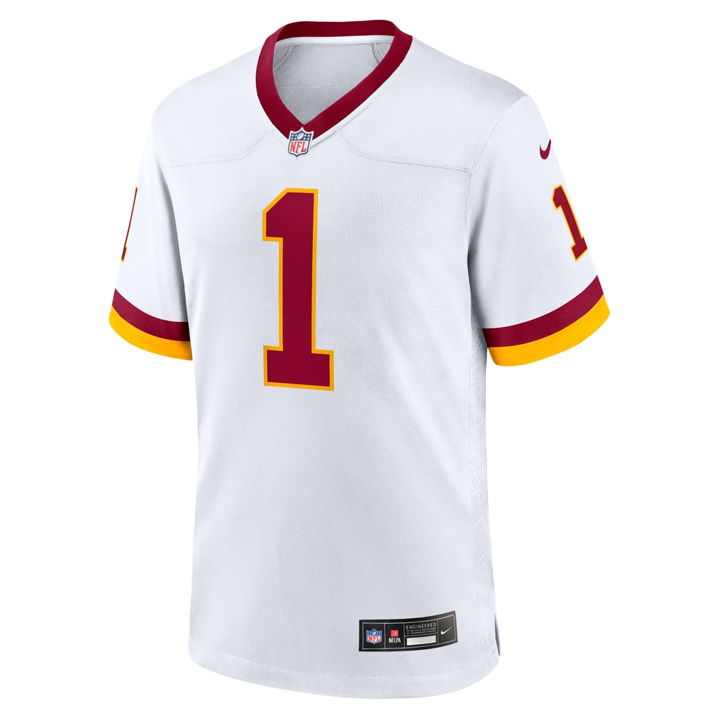 Men's Washington Commanders Deebo Samuel Sr Nike White Game Super Bowl Era Jersey - Image 3