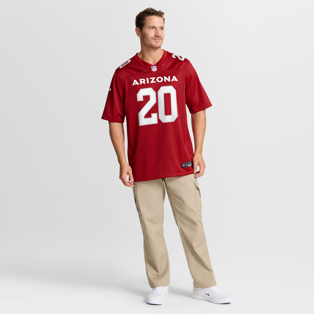 Men's Arizona Cardinals DeeJay Dallas Nike  Cardinal Team Game Jersey - Image 8