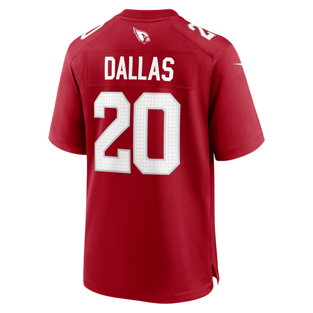 Men's Arizona Cardinals DeeJay Dallas Nike  Cardinal Team Game Jersey - Image 4