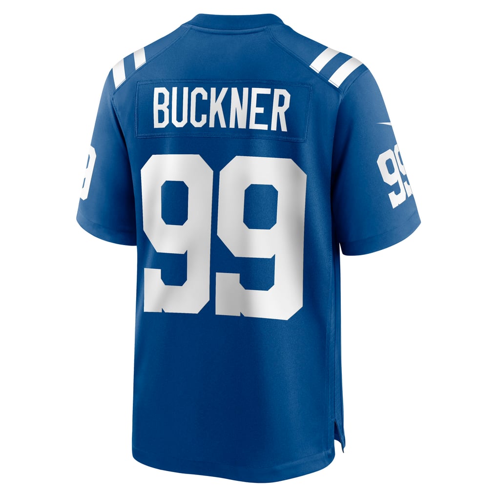 Men's Indianapolis Colts DeForest Buckner Nike Royal Game Jersey - Image 4