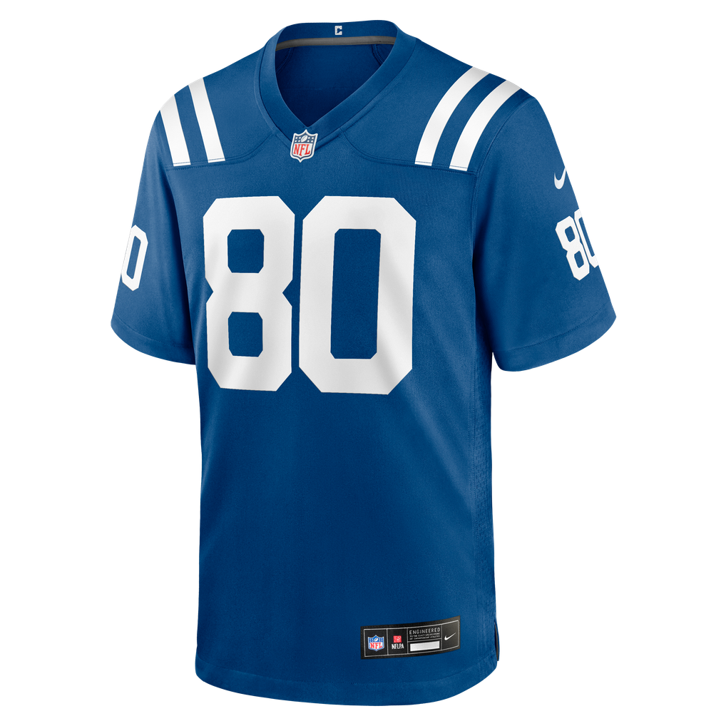 Men's Indianapolis Colts Deion Burks Nike Royal Team Game Jersey - Image 5