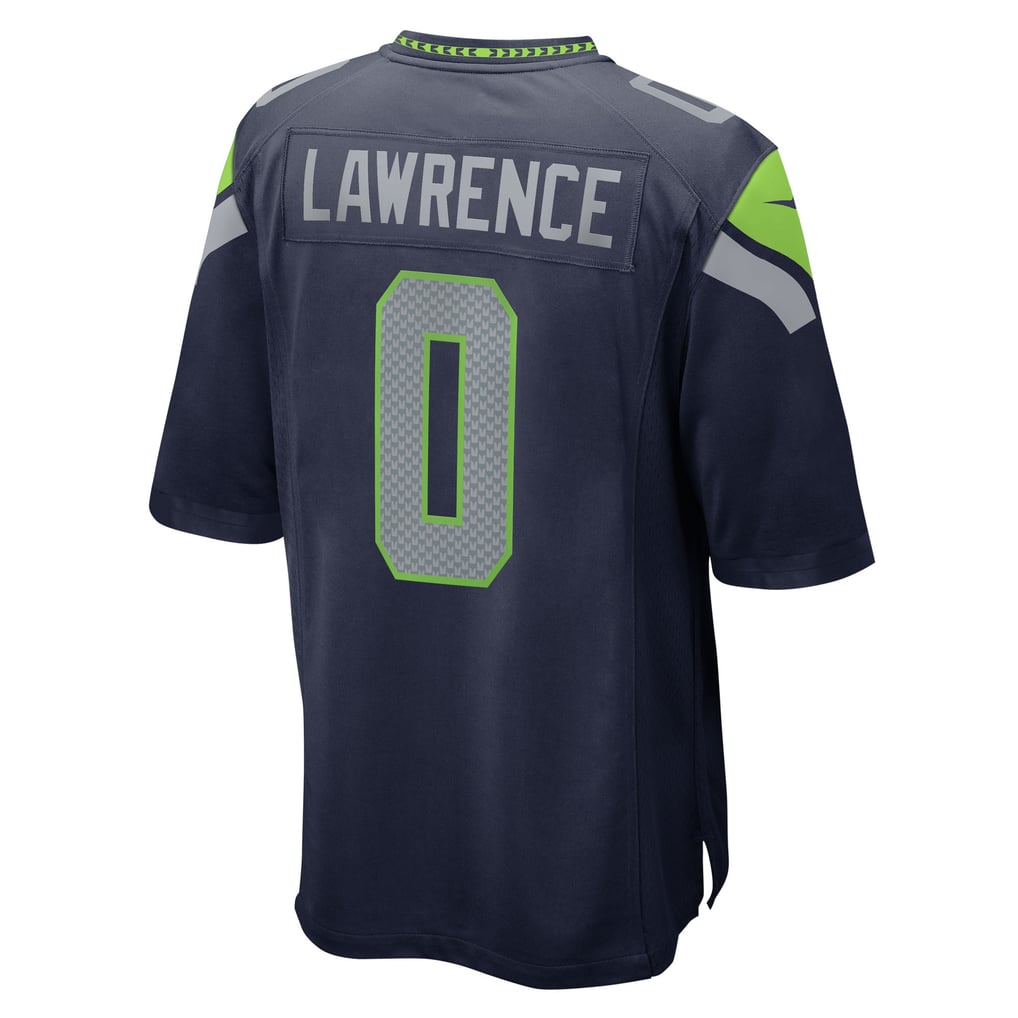 Men's Seattle Seahawks DeMarcus Lawrence Nike  College Navy Team Game Jersey - Image 4