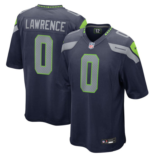 Men's Seattle Seahawks DeMarcus Lawrence Nike  College Navy Team Game Jersey - Image 1