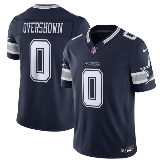 Men's Dallas Cowboys DeMarvion Overshown Nike Navy Team Vapor F.U.S.E. Stitched Limited Jersey - Image 1