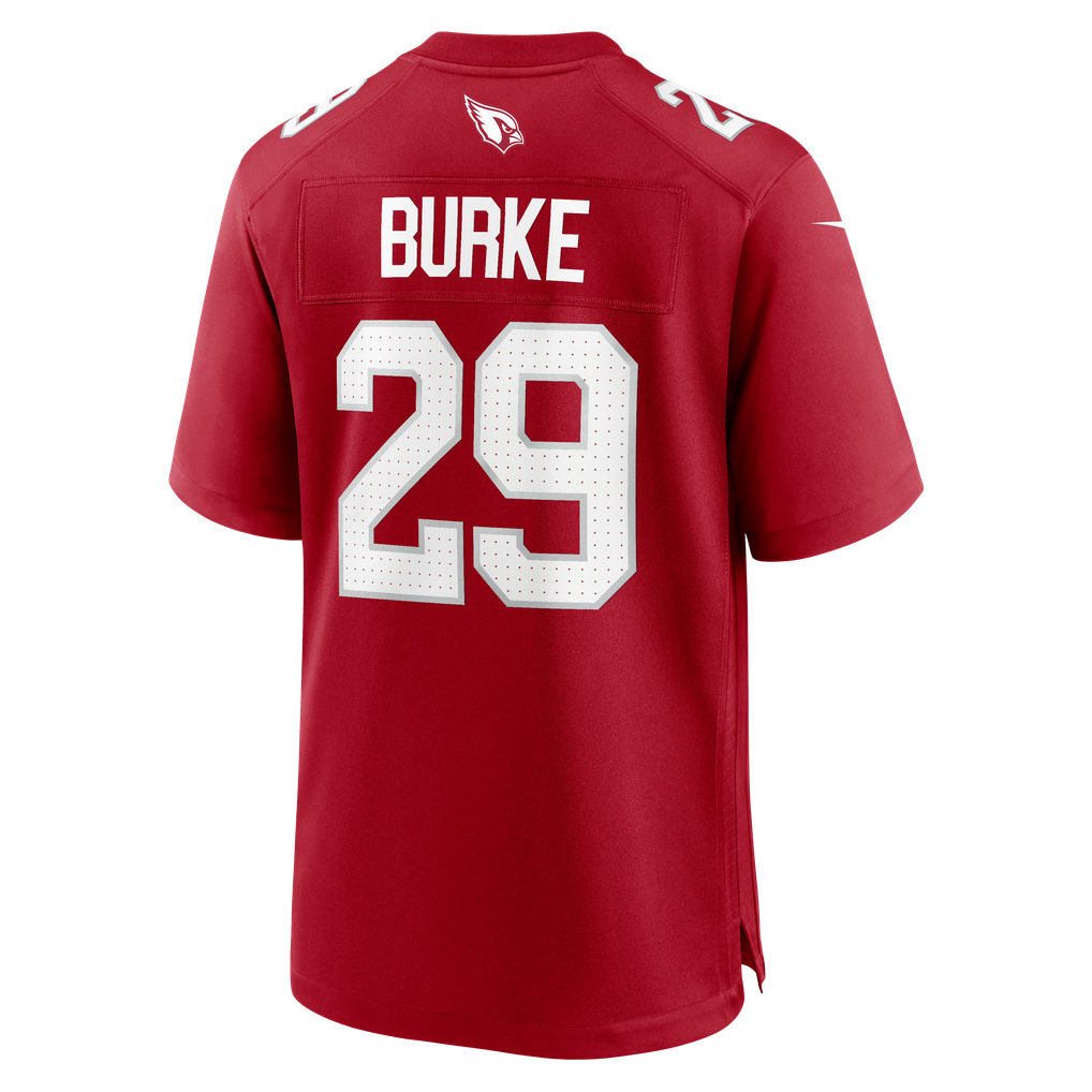 Men's Arizona Cardinals Denzel Burke Nike  Cardinal Team Game Jersey - Image 4