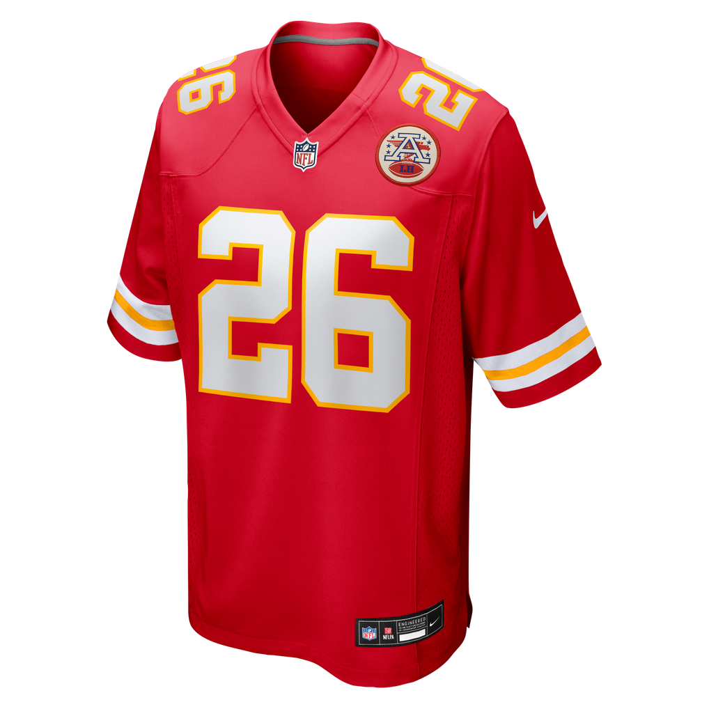 Men's Kansas City Chiefs Deon Bush Nike Red Game Player Jersey - Image 3