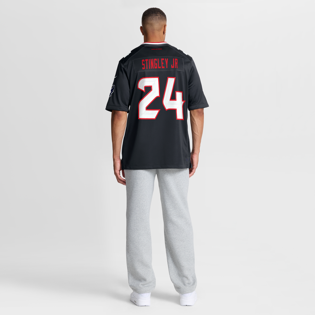 Men's Houston Texans Derek Stingley Jr. Nike Navy Game Jersey - Image 9