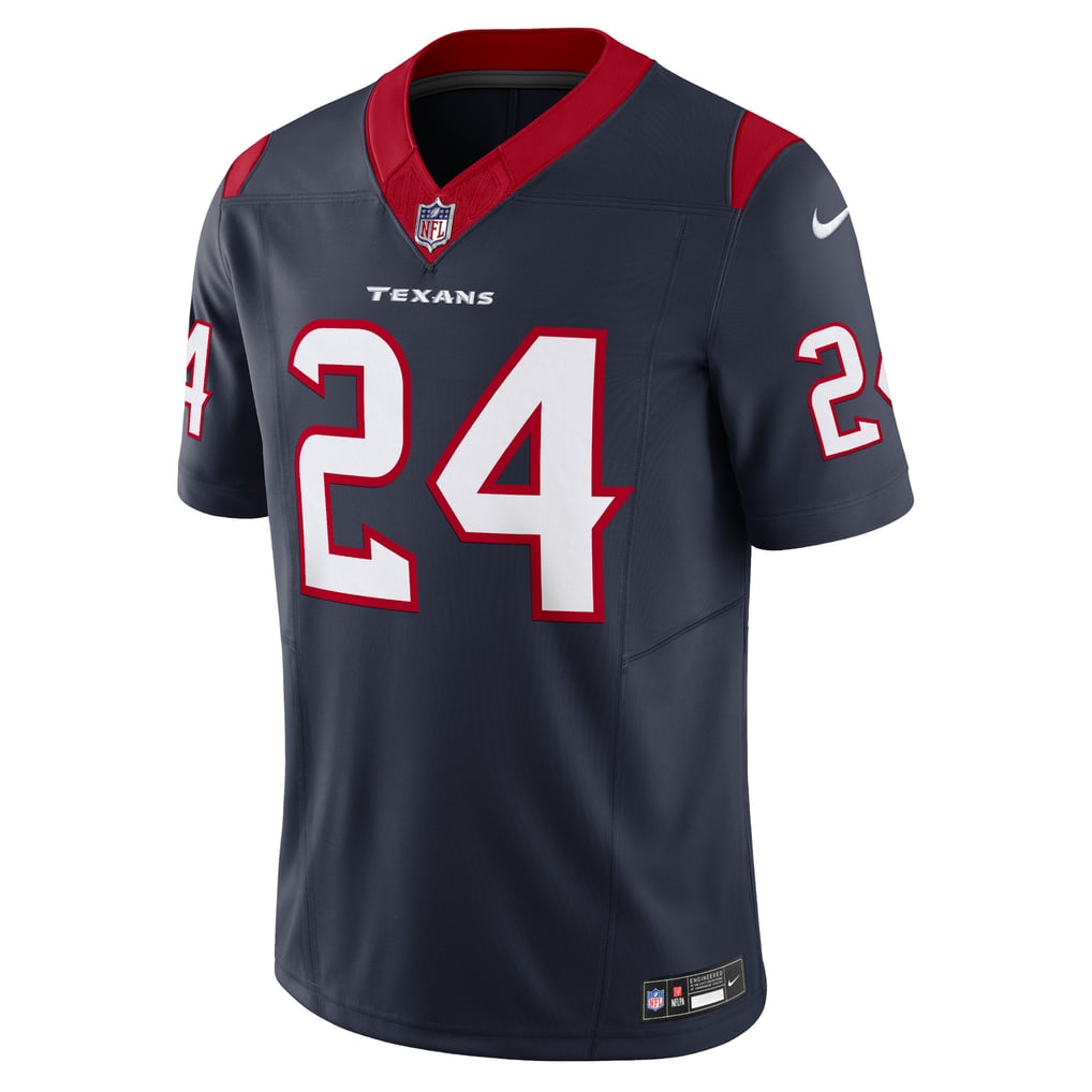 Men's Houston Texans Derek Stingley Jr. Nike Navy Vapor F.U.S.E. Limited Jersey - Image 3