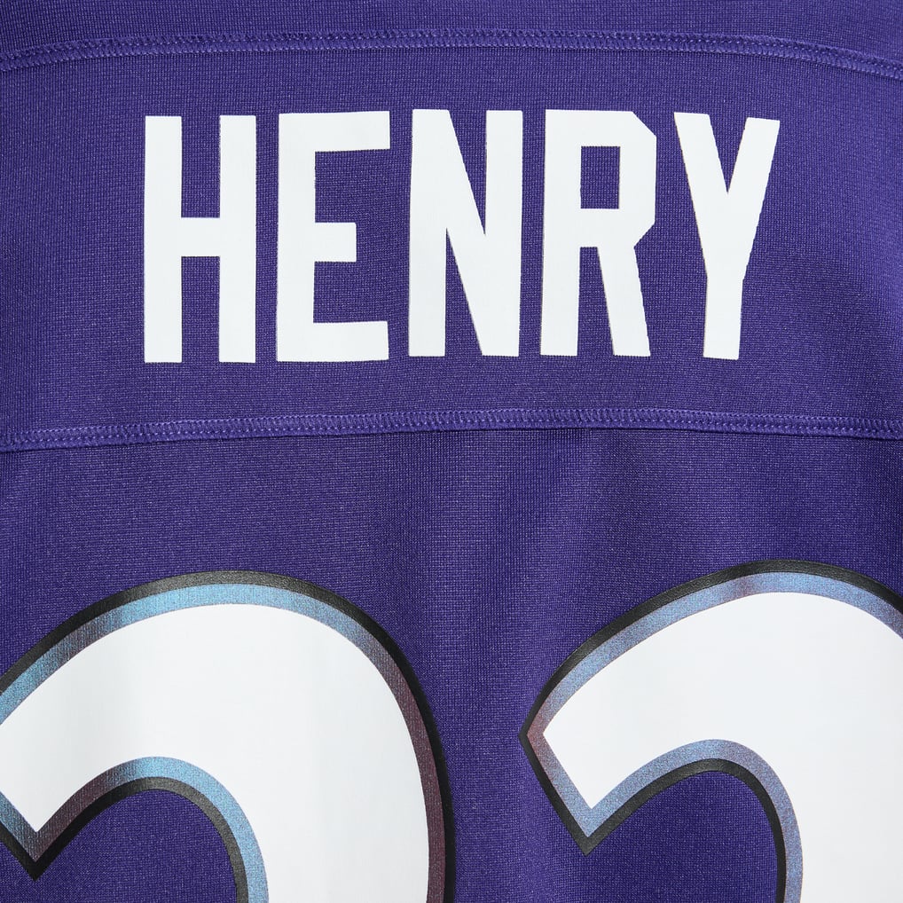 Men's Baltimore Ravens Derrick Henry Nike Purple Team Game Jersey
