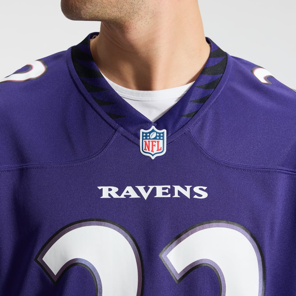 Men's Baltimore Ravens Derrick Henry Nike Purple Team Game Jersey