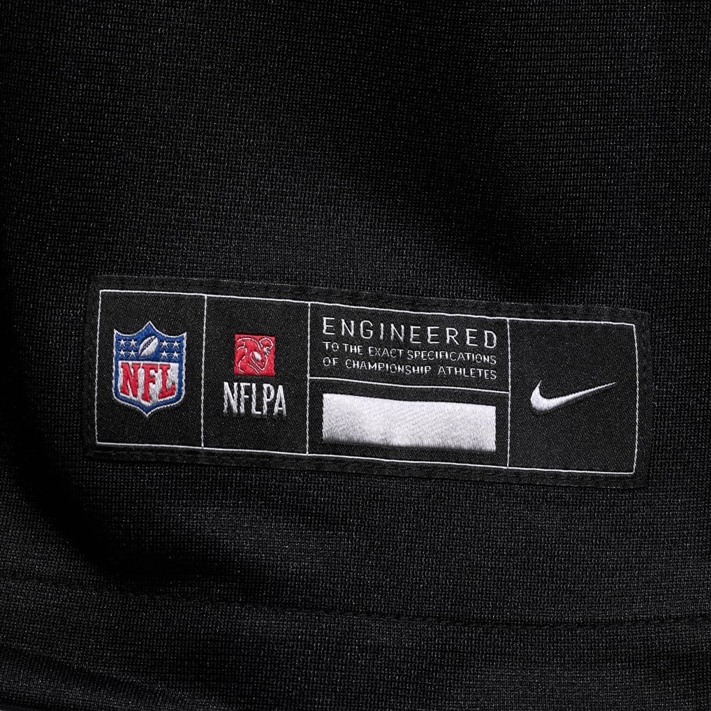 Men's Detroit Lions Derrick Moore Nike Black Alternate  Game Jersey - Image 7