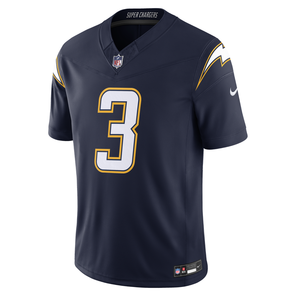 Men's Los Angeles Chargers Derwin James Jr. Nike Navy Alternate Super Chargers Vapor F.U.S.E. Stitched Limited Jersey - Image 3