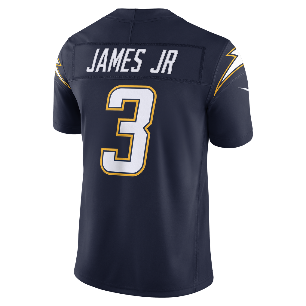 Men's Los Angeles Chargers Derwin James Jr. Nike Navy Alternate Super Chargers Vapor F.U.S.E. Stitched Limited Jersey - Image 4