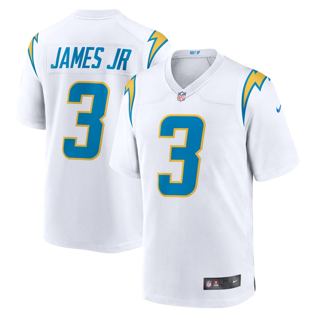 Men's Los Angeles Chargers Derwin James Jr. Nike White Game Jersey - Image 1