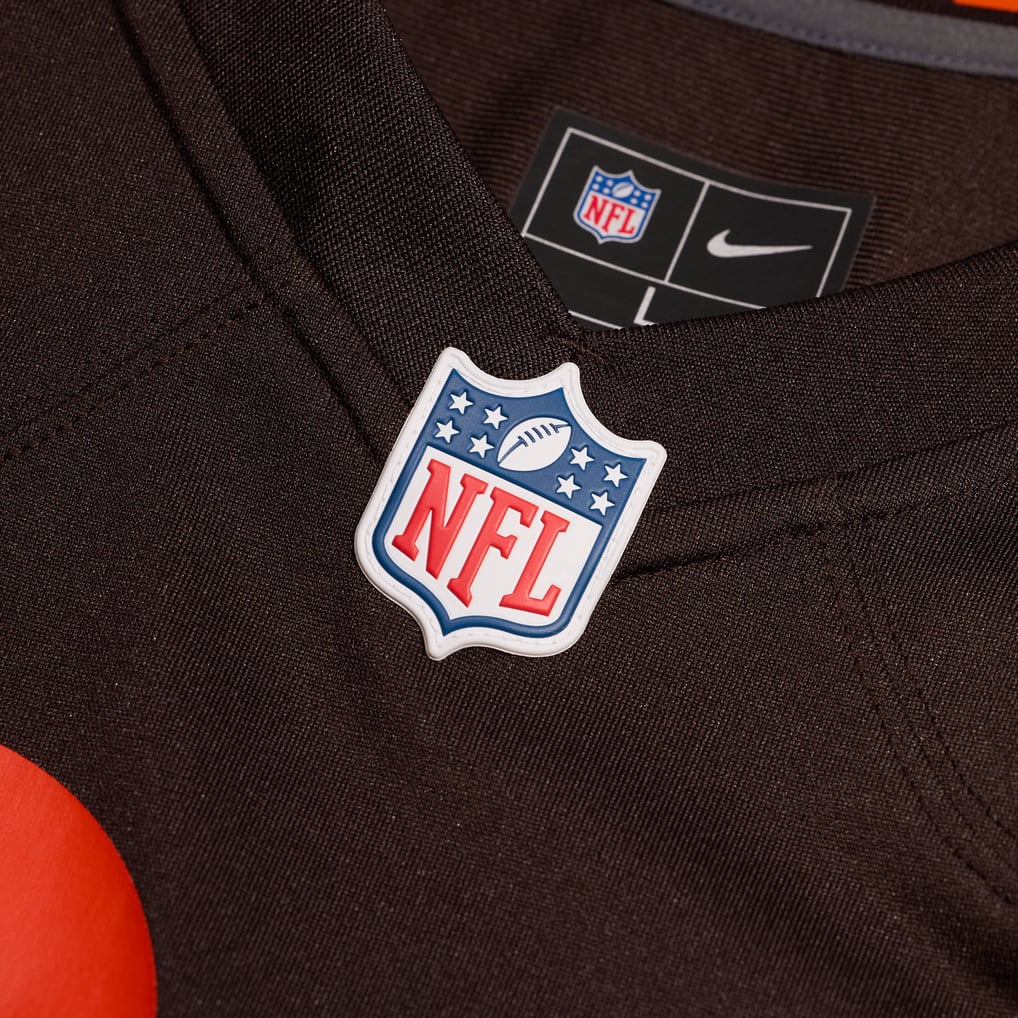 Men's Cleveland Browns Deshaun Watson Nike Brown Alternate Game Jersey - Image 5